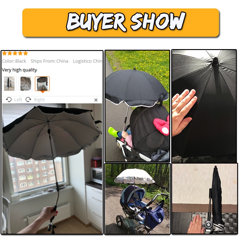 Umbrella for Stroller UV Rays Blocker